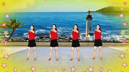 广场舞《我们永远不会变老》32步附教学 高