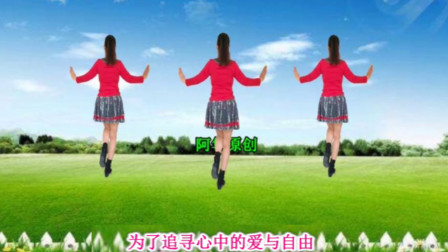 广场舞《有些路只能自己走》教学高清视频免