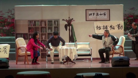 小品《书法大师》开场就让观众笑得前仰后合