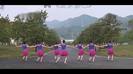 紫蝶踏歌广场舞《欢乐桑巴》简单好学教学视频免费高清下载下载