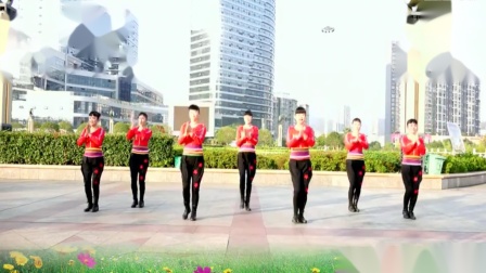 吉美广场舞《又见山里红》 高清mp4视频免费