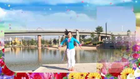 応子广场舞《满城花开》简单好学教学视频免