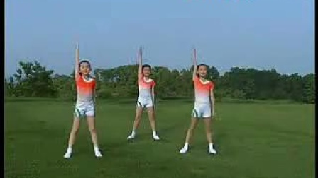 第3套广播体操《七彩阳光》教学视频简单好