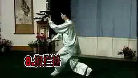 40式太极拳背向演示带字幕口令 mp4视频下载