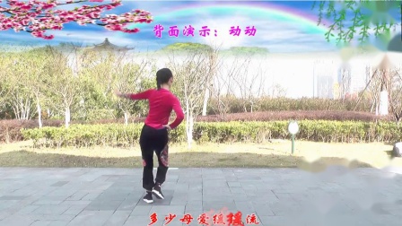 动动广场舞 《牵着妈妈的手》 水兵舞 背面 好听好看简单易学适合初学者下载