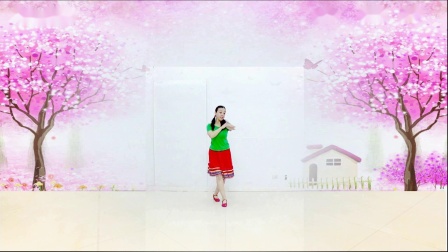 广场舞《桥边姑娘》分解教学及正背面演示