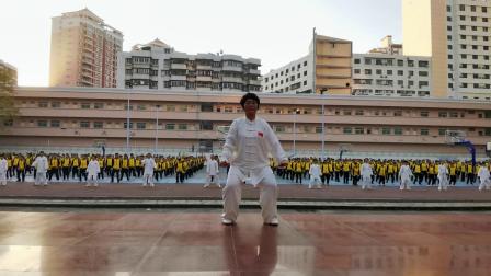 2019惠州市第九中学八段锦展示 高清mp4视频