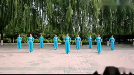 云裳广场舞《云在飞》教学视频简单好学高清