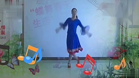 応子广场舞 《情歌飞进妹心窝》节奏欢快动