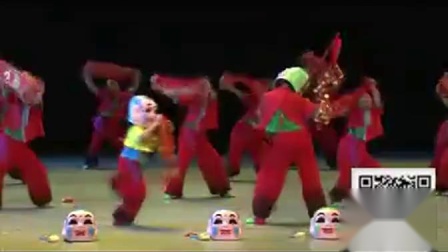 最新幼儿舞蹈《年二十八洗邋遢》mp4视频免