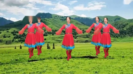 广场舞《中国美草原美》零基础316步 演示和