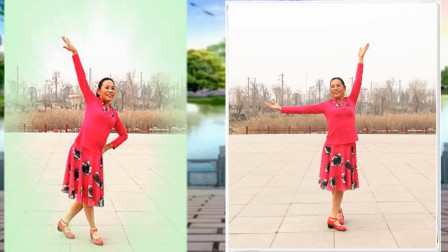 渭南梅西广场舞《渡红尘》