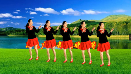 小慧广场舞《姑娘姑娘我等你》零基础32步附