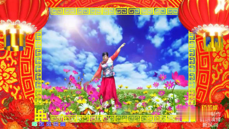 2019云莲飞舞广场舞《语花蝶》