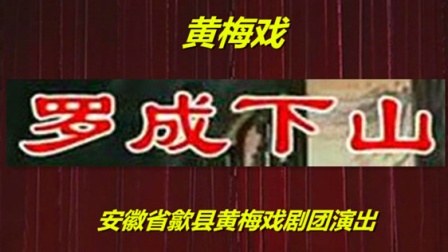 黄梅戏《罗成下山》2
