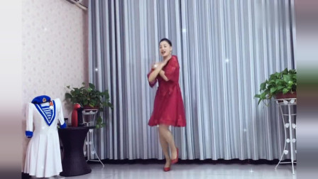 广场舞《DJ永恒的承诺》正面演示 青青世界