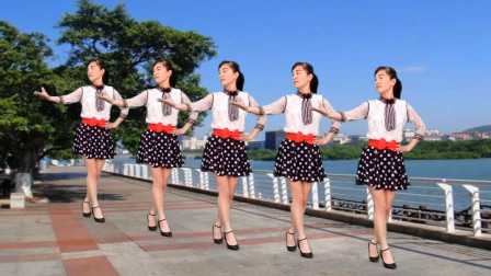 玫香广场舞《情人桥头》抒情优美32步简单易