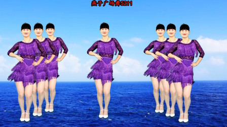 燕子广场舞《漂洋过海来看你》网络流行歌曲
