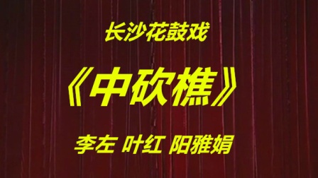 长沙花鼓戏《中砍樵》李左 叶红 阳雅娟下载