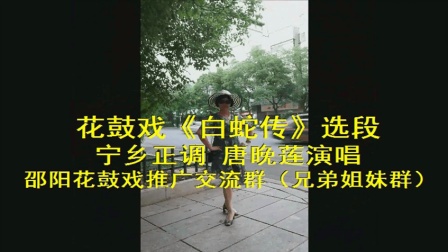 花鼓戏《白蛇传宁乡正调》唐晚莲