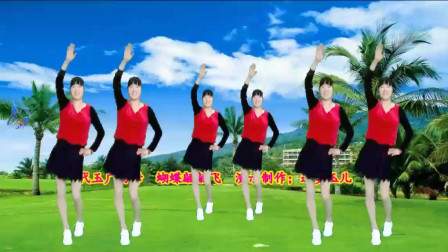 32步广场舞《蝴蝶翩翩飞》附教学