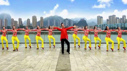 廖弟原创健身广场舞《你是上天给我的礼物》