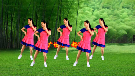 小慧广场舞《都说》网红动感时尚零基础32步
