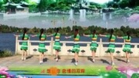 春英广场舞《爱你一生》正背面演示与动作分