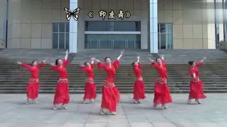 紫蝶踏歌广场舞《印度舞》附教学下载