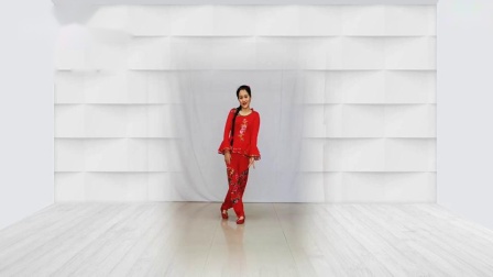 新风尚广场舞《陕北女娃娃》大众民间风 演