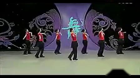 紫蝶踏歌广场舞《开门红》 杨艺版