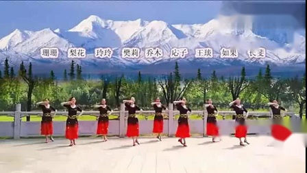 応子广场舞 新疆舞《欢乐激情》正背面教学
