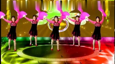 吕芳广场舞《新年大吉》欢快易学原创扇子舞下载