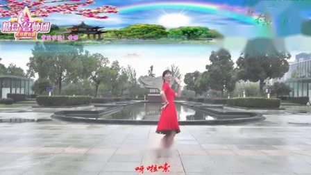 动动广场舞《格桑花开》中三 背面