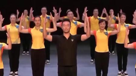 王广成广场舞《感到幸福你就拍拍手》