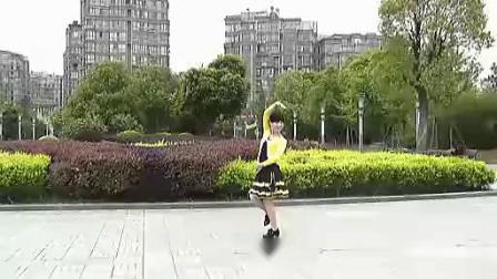 动动广场舞 《梦中的唐古拉》 背面示范