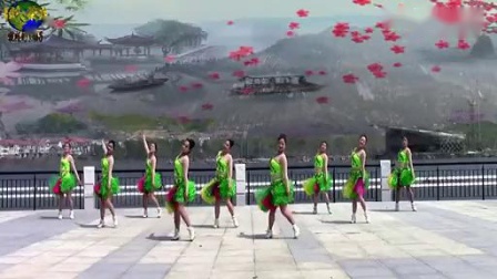 刘荣广场舞《舞动中国》含背面分解动作