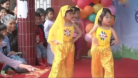 幼儿园中班《阿拉伯之夜》幼儿舞蹈视频教学