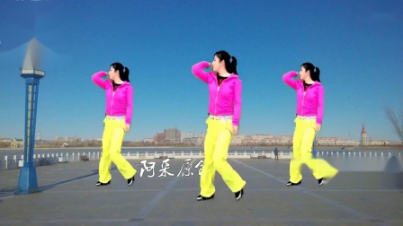 阿采广场舞神曲《好嗨哟》2019动感16步步子