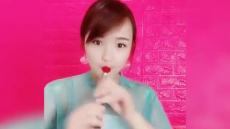 农村姑娘唢呐一曲经典老歌《九妹》吹的太好