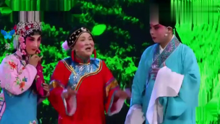 《香茶缘》中原女丑张晓英戏曲小品 观众掌