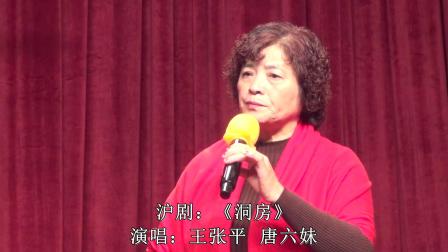 沪剧《洞房》王张平 唐六妹演唱
