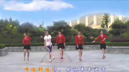 云裳广场舞《羊羊得意》贺岁金曲舞蹈 云裳