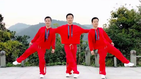 武阿哥广场舞《红尘花一朵》原创32步鬼步弹