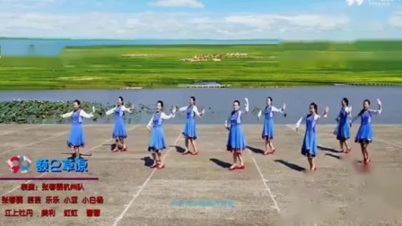 张春丽广场舞《额仑草原》杭州团队版下载