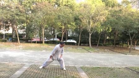 健身气功八段锦张承传晨练
