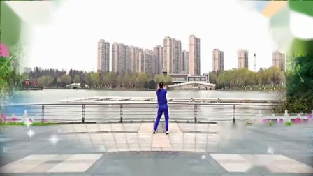 青儿广场舞《 邻家美眉》 背面