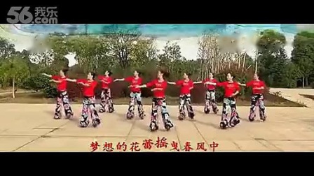 动动广场舞 《 最炫中国梦》 正面分解演示