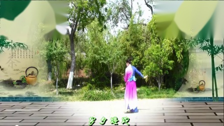 刘荣广场舞《茶禅一味》原创背面演示下载
