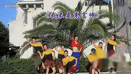 茉莉广场舞 《我不是高富帅》正反面演示下载